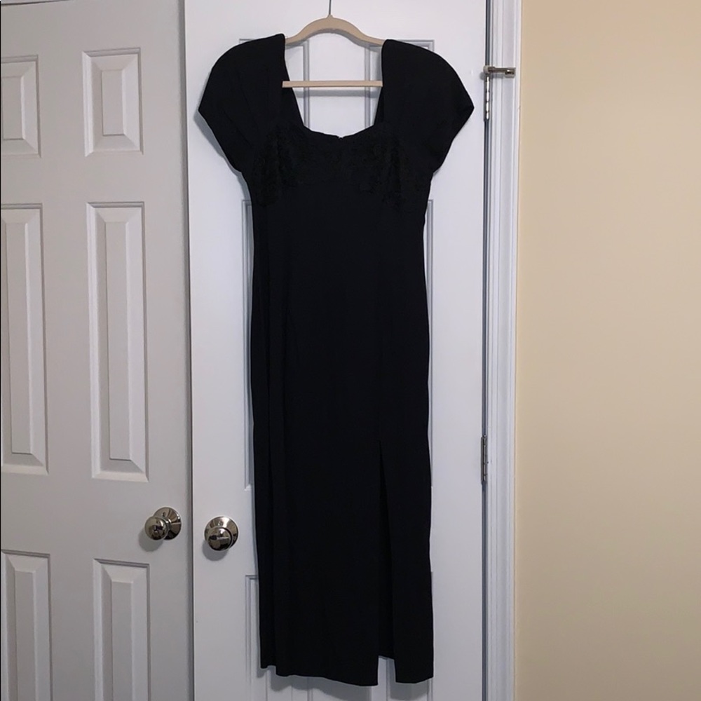 Vintage Virgo II Black Dress 70’s/80’s